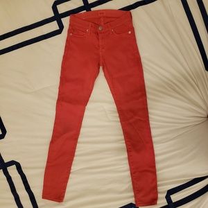 Hudson red Krista Super Skinny